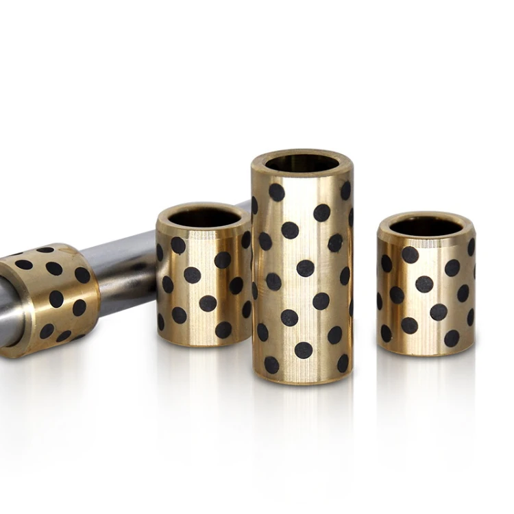 JDB404530 wholesale Sliding bearings self lubricating graphite bearing bushing copper sleeve