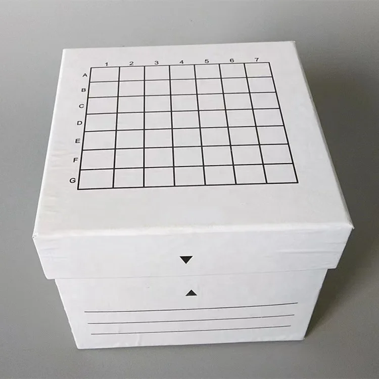 Wholesale laboratory equipment plastic 81 Wells Freezing box for  5ml cryovial tube