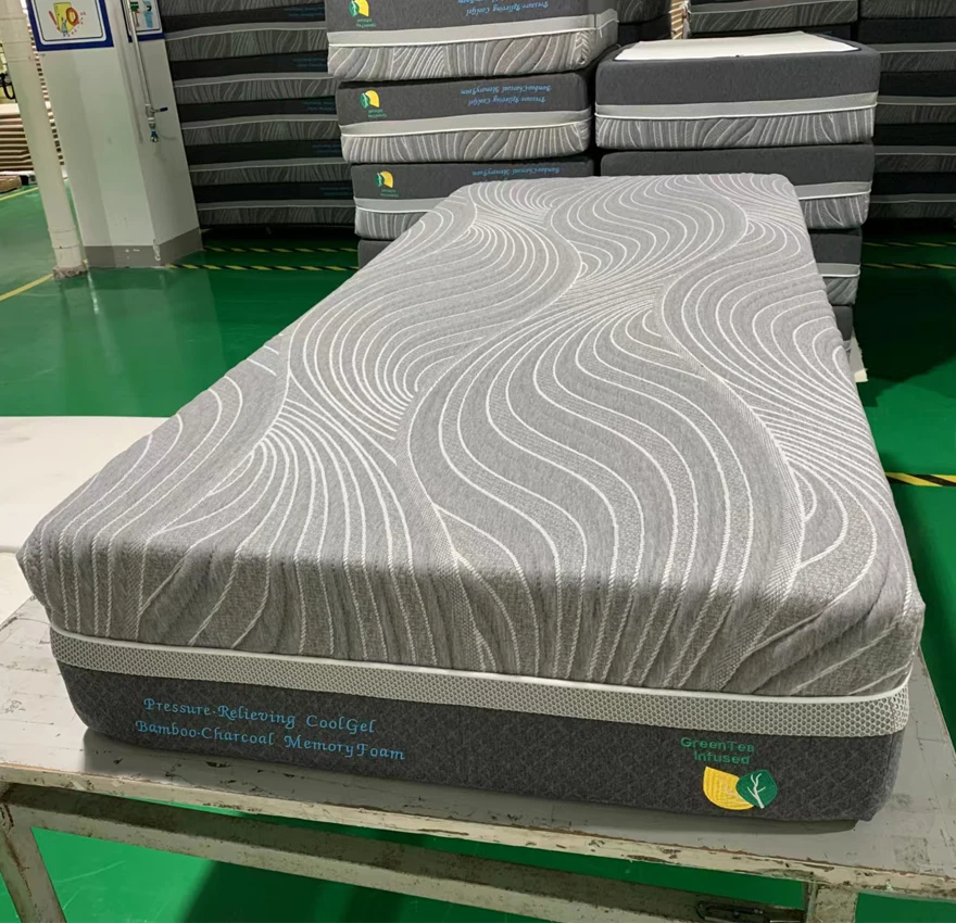 CFR1632 CFR1633 Standard Assurance Wholesale Custom Bed Foam 120-185-30cm  Pressure Relieving Memory Foam Mattress