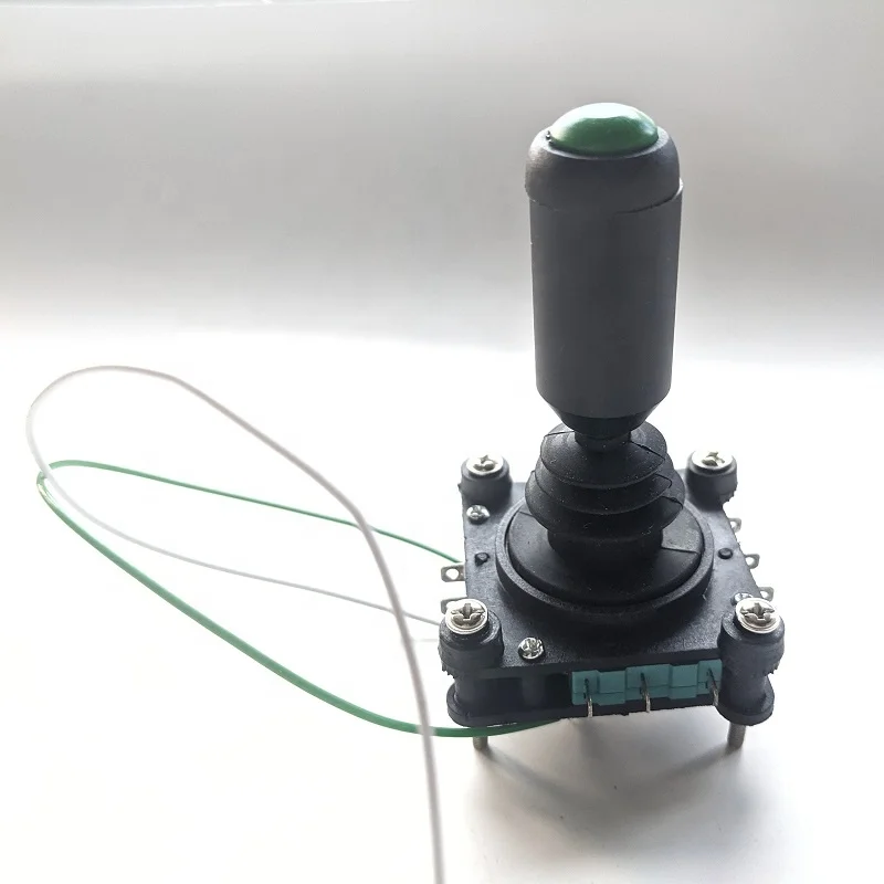 Hongkai Master Monolever Joystick Switches with Push Button 2 4 8 Way Reset Momentary Toggle Cross Rocker Switches SCV4-YQ-05R2G