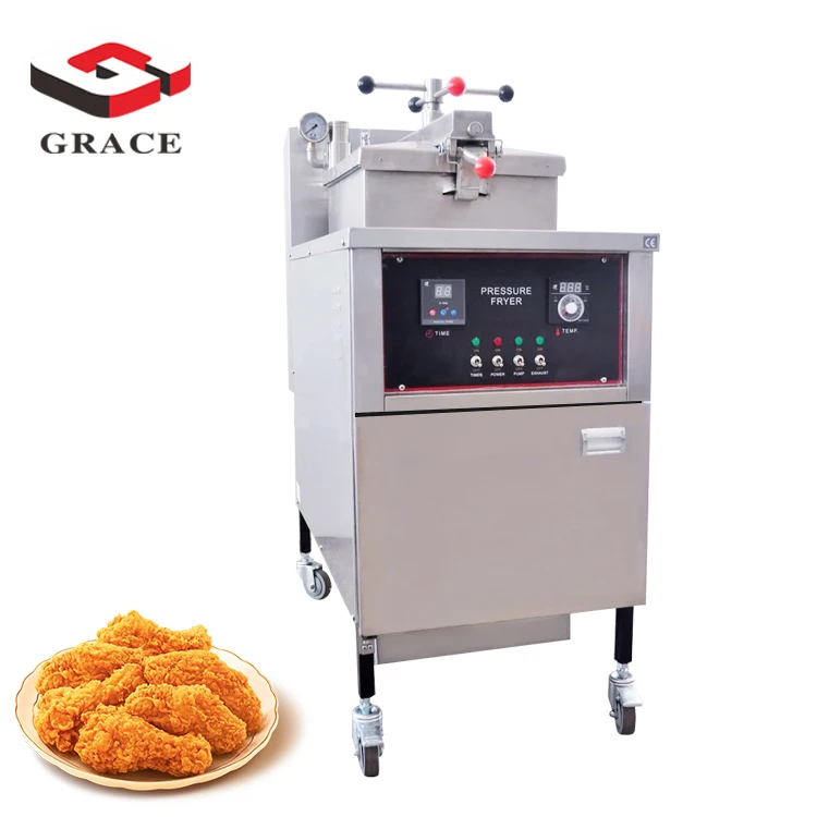 Commercial 25L Stainless Steel Electric kfc Chicken Standing Pressure Fryers