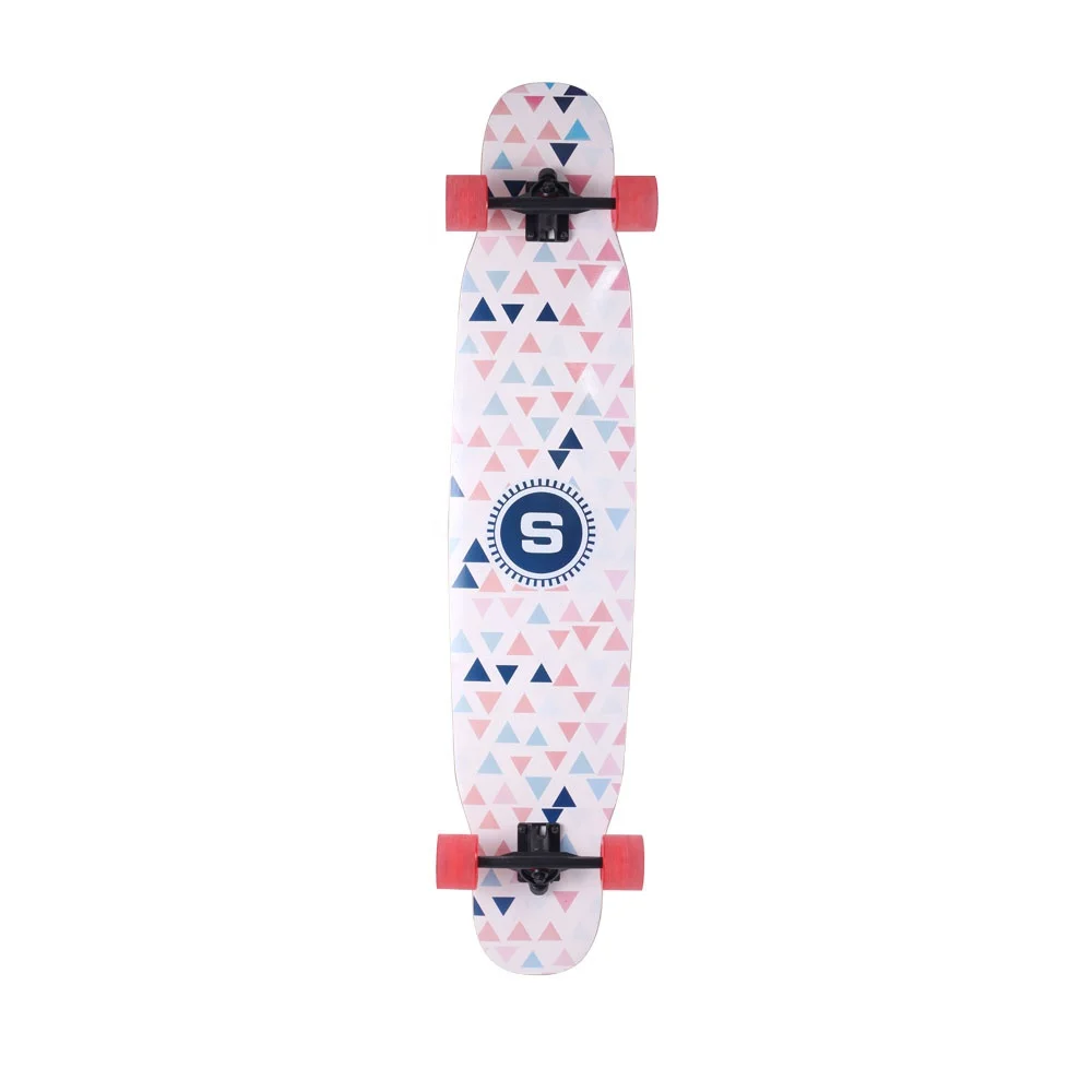 41 Inch Freeride Skateboard Longboard Complete Skateboard Cruiser Fou Cruising Carving Freestyle .