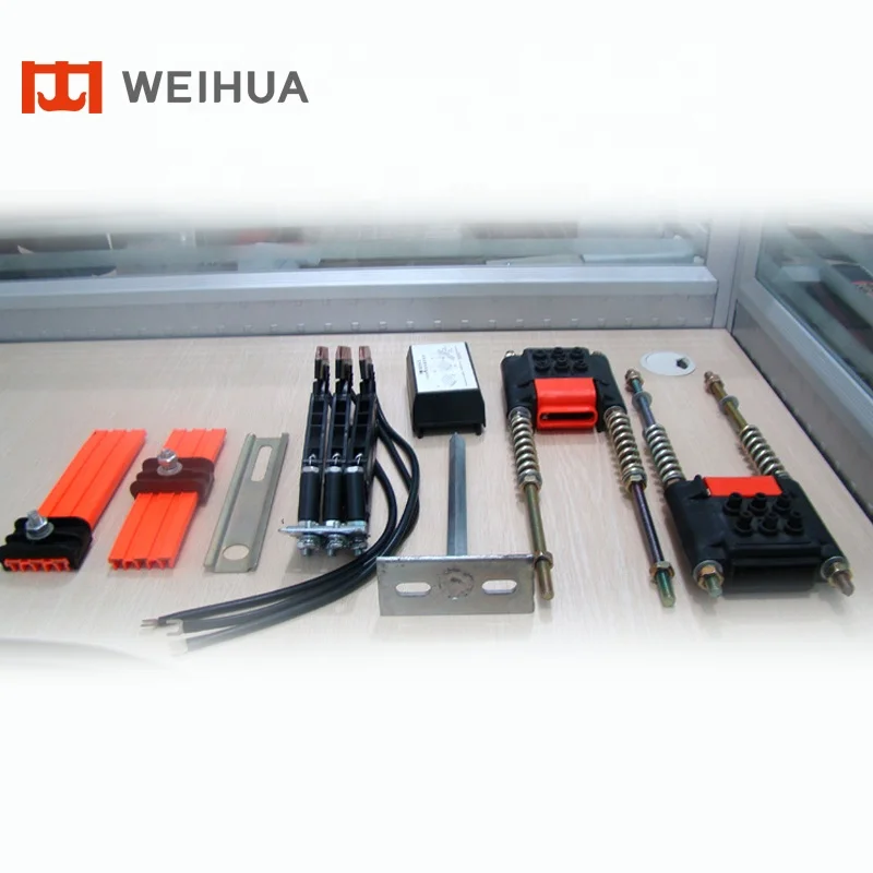 Weihua безопасный бесшовный силовой проводник с токовым коллектором для мостового крана