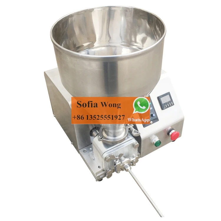 Commercial New design automatic filling tubes doughnut filler donut ice cream jam filling machine for bread shop