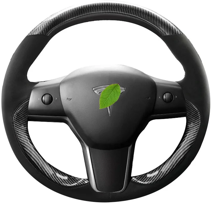 Tesla vehicles car accessories steering wheel decoration protective cover for competitive price