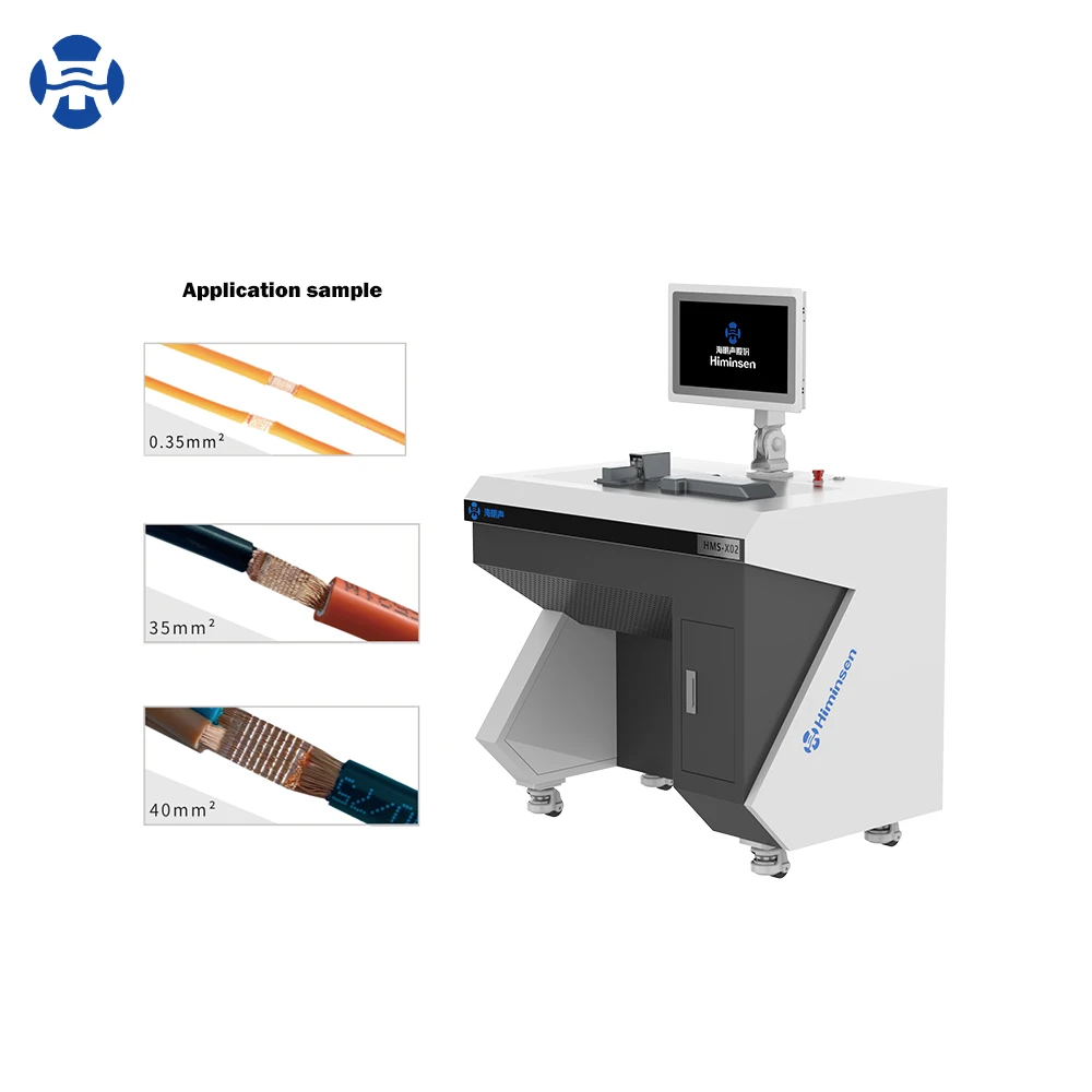 Factory Direct Sales  HMS-X02 Ultrasonic Wire Harness Welding Machine 5000w Industrial for 0.35m-40mm² Bare Copper Wire