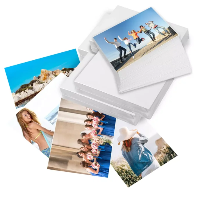 150g High glossy photo paper adhesive photographic paper