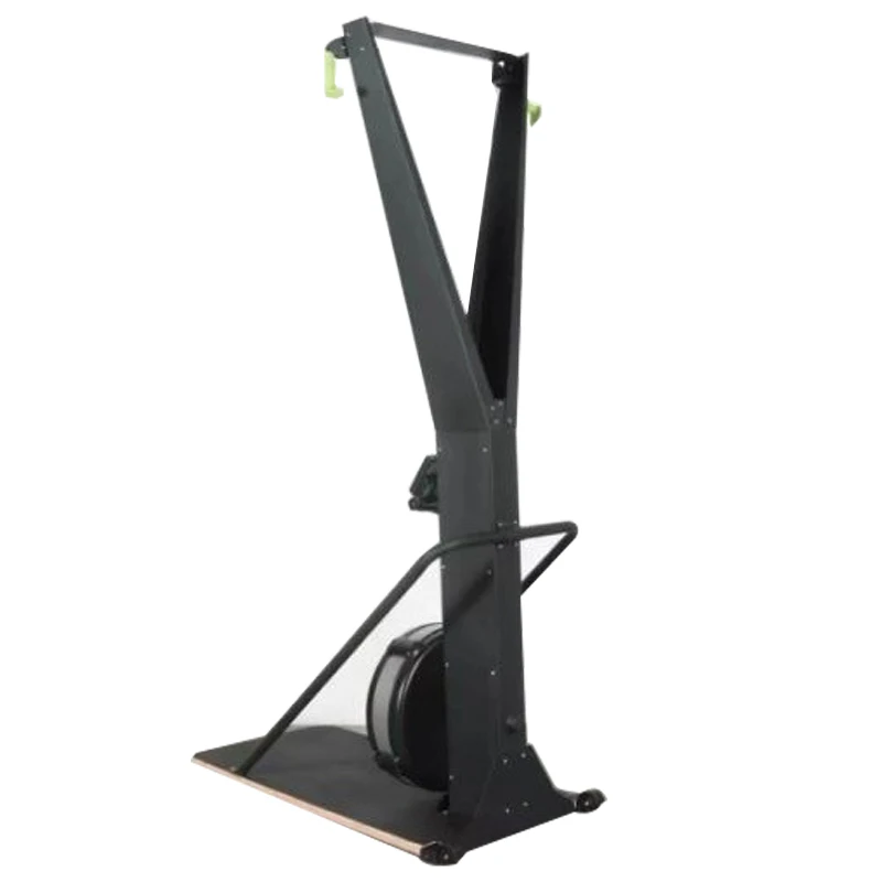 Factory supply wind ski machine adjustable resistance commercial home fitness double arm high pull silent