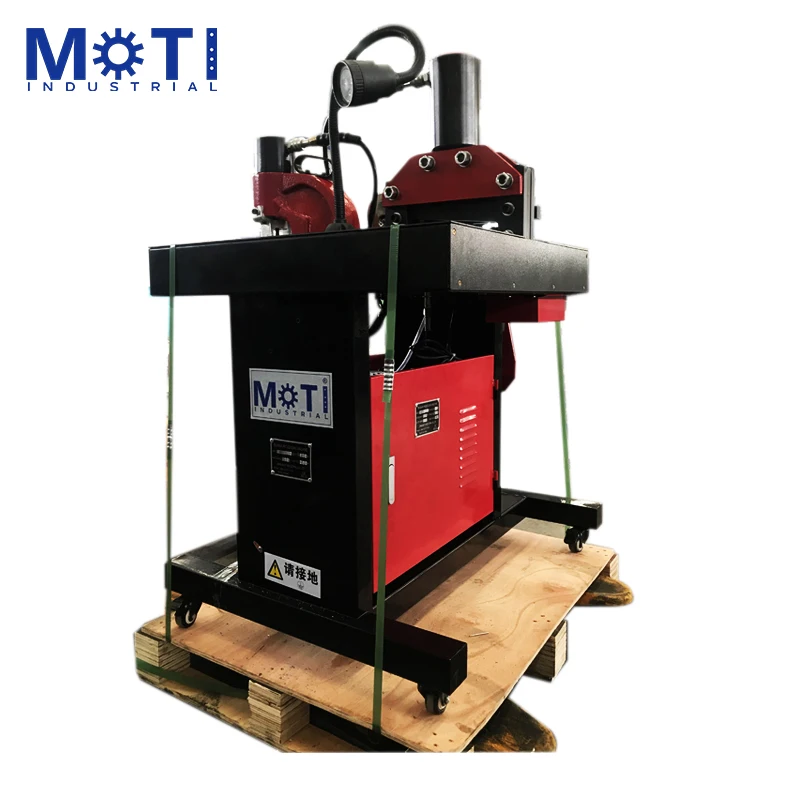 bus bar punching bending cutting machine dhy-150d 3 in 1 hydraulic automatic busbar processing machine