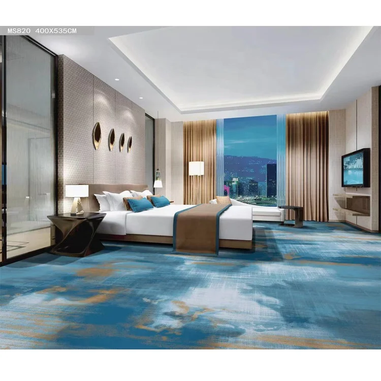 Xnuoao Wholesale Hotel Printing Carpets Wall To Wall Hotel Room Carpet Banquet Conference Hall Carpet