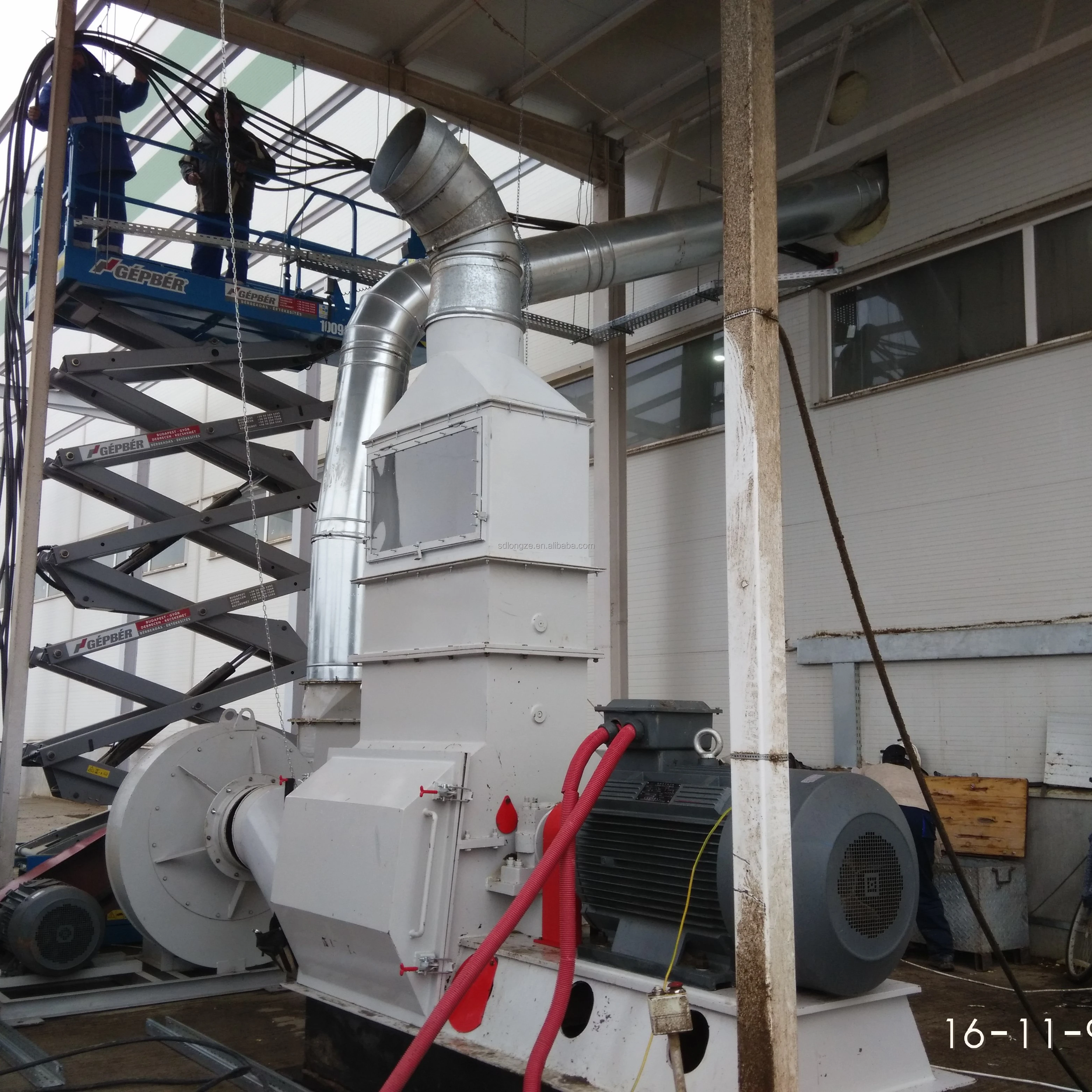 LONGZE powder material dealing with agriculture making line