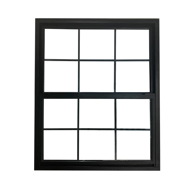 Aluminium Thermal Break Hurricane Soundproof Awning Windows Aluminum Glazed Kitchen Double Hung Sash Window