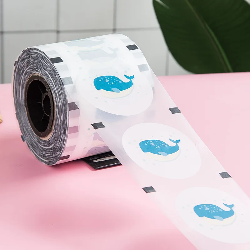 Custom High Quality Plastic Sealing Roll Film For Juice Drinks Cup PET Sealing Film