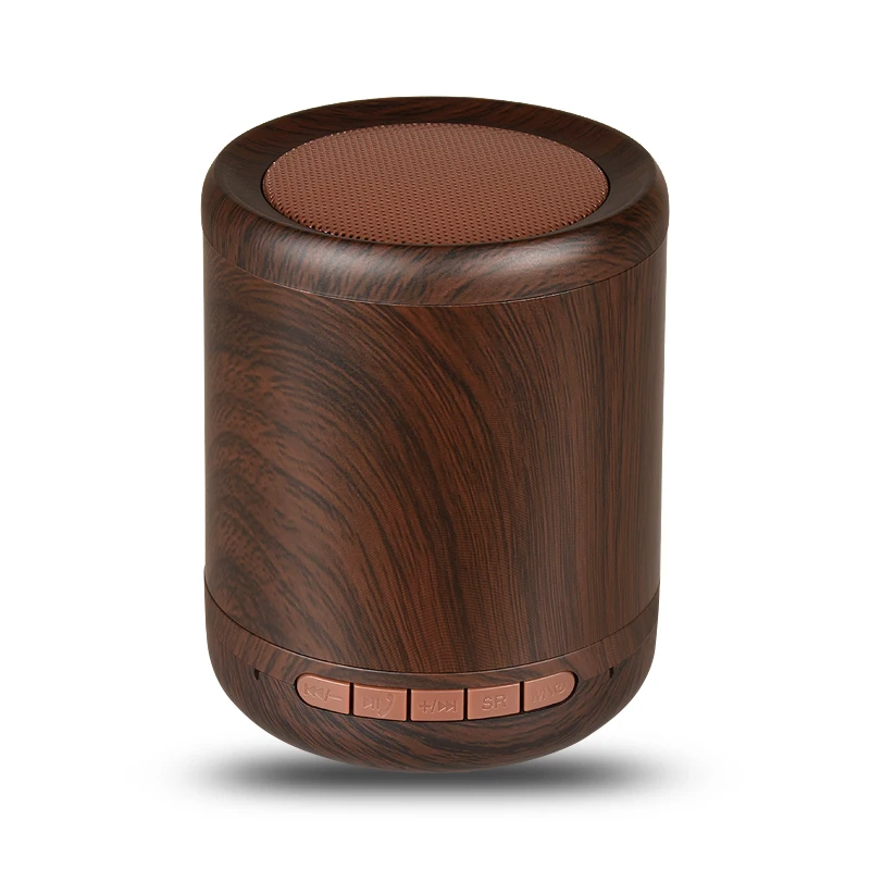
OEM factory produces wooden speaker wireless audio player can record music wirelessly 