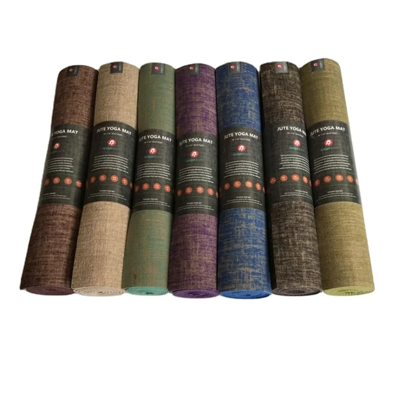 High density  reasonable price pvc linen yoga mat