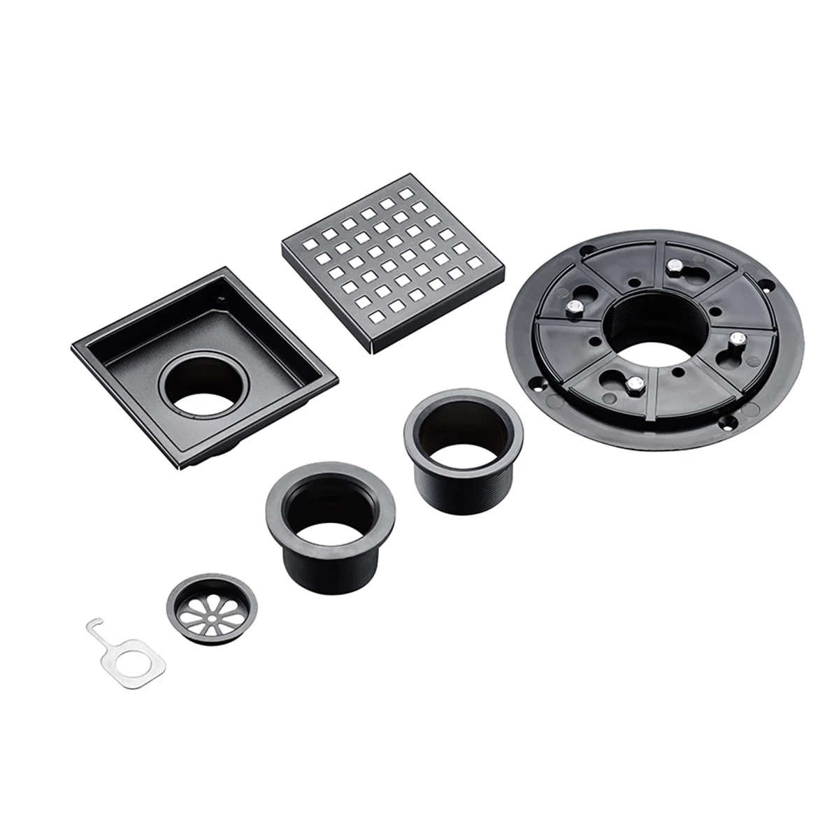 GEE-N Modern Grate Square USA Flange Deodorant Toilet Anti-odor 304 Stainless Steel Price Water Floor Drain Cover