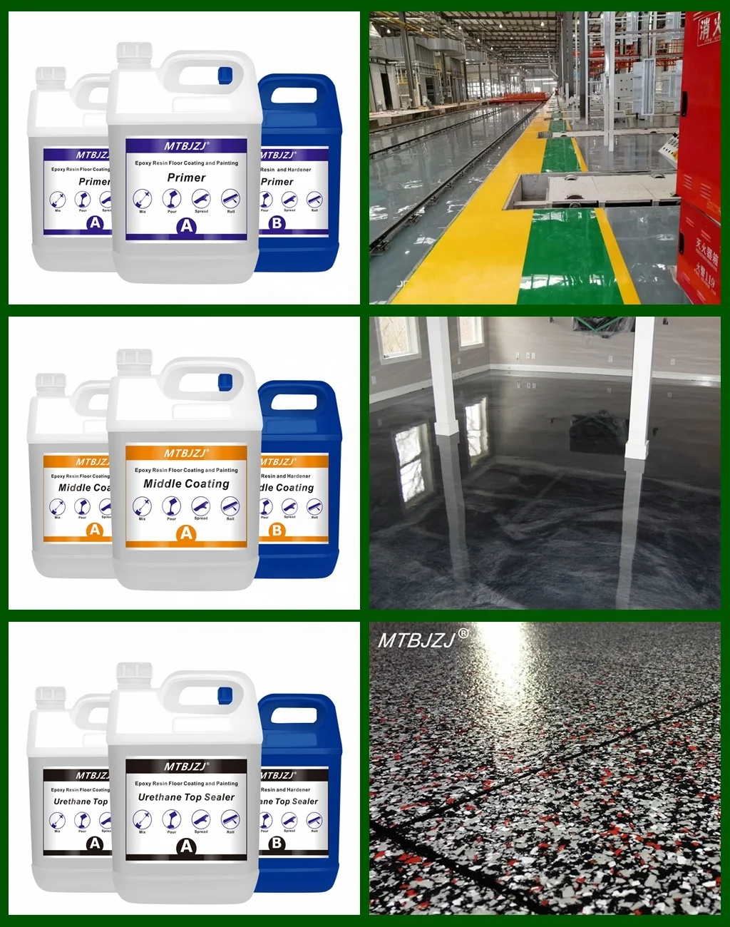 
Epoxy Garage Flooring & Coating System 