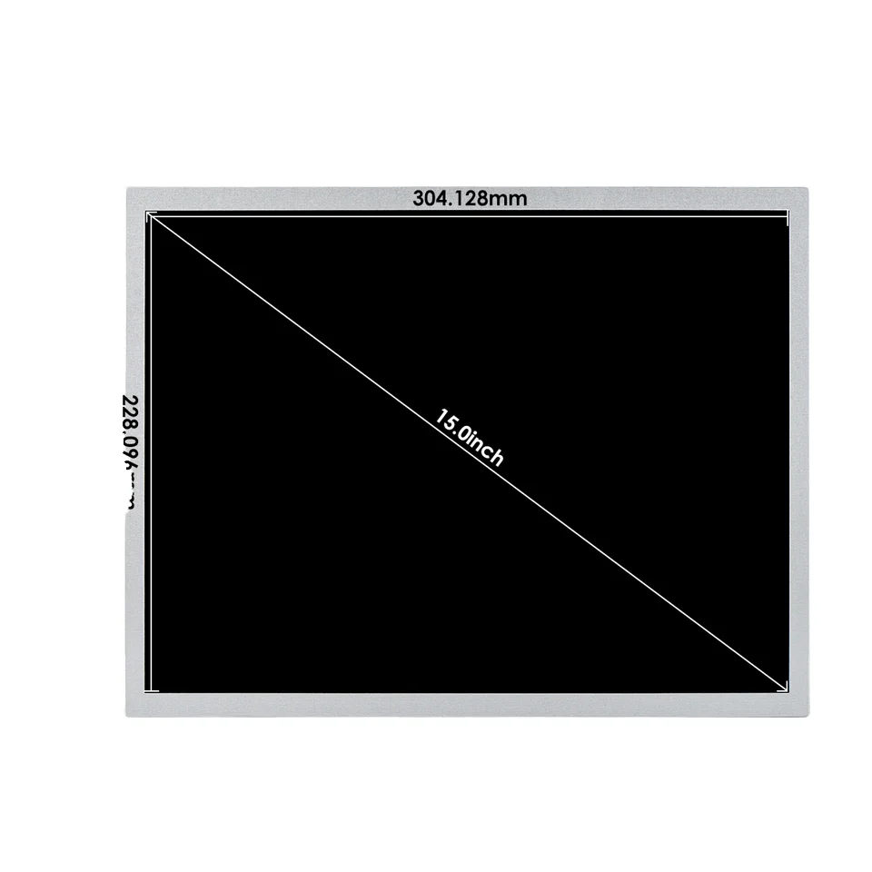 BOE 15 Inch TFT Display Module with DV150X0M-N17 HIgh Brightness 1500nits 1024x768 IPS LCD Screen  for Outdoor Application