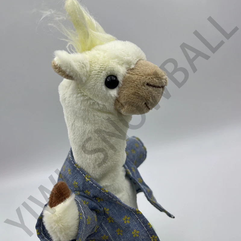 Wholesale Electronic Dancing Singing Repeating Words Music LED Light Dance Learn to Speak Alpaca Electronic Plush Toy For Kids