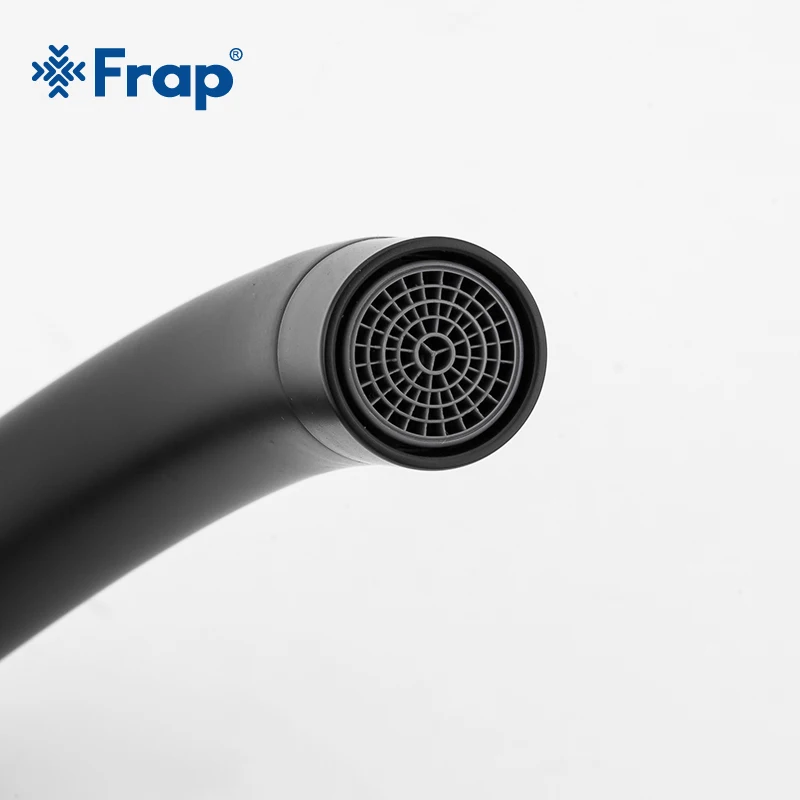 
Matt Black and Stainless Steel Kitchen Tap Faucet 