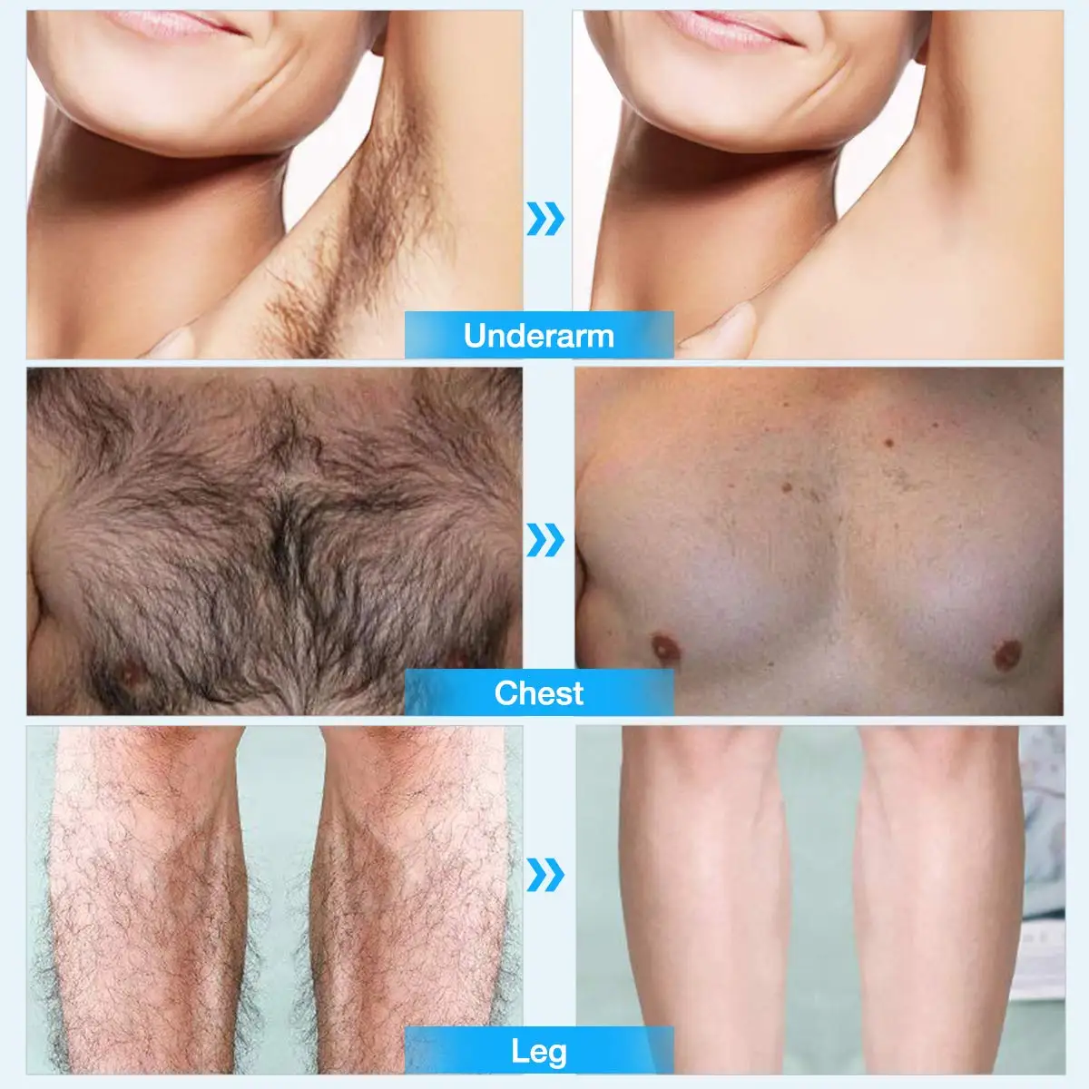 SHVYOG Hair Removal spray foam with Aloe Vera Smooth and Painless Depilatory Cream for Men And Women