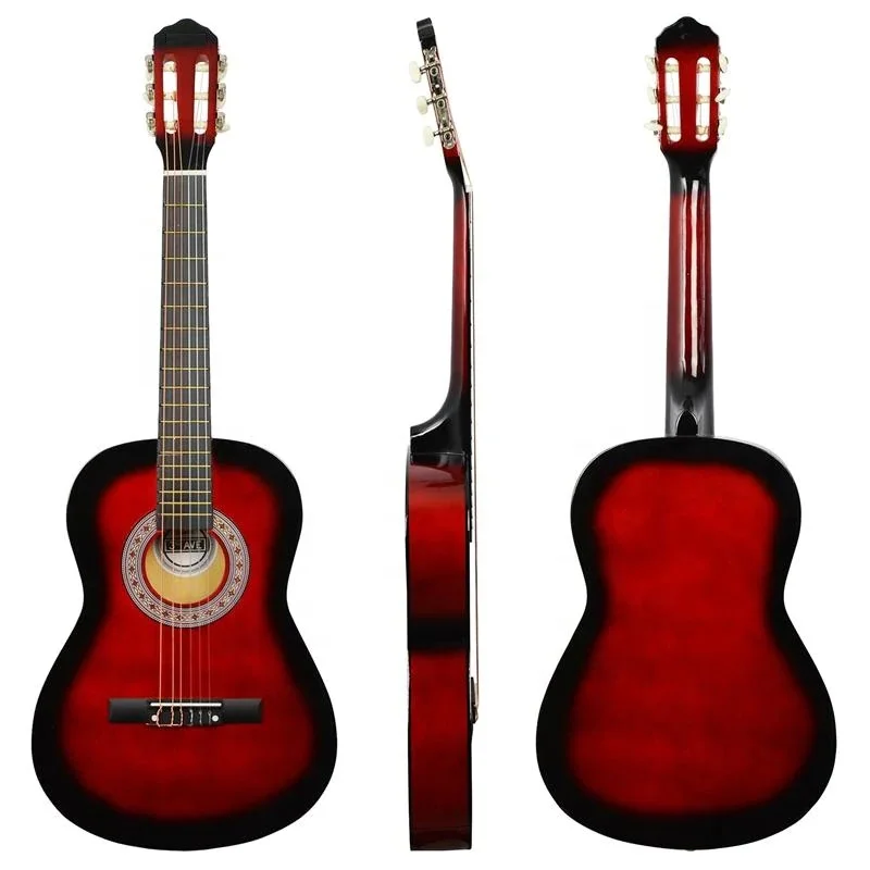 4/4(39')cheaper  shiny finish  classical guitar