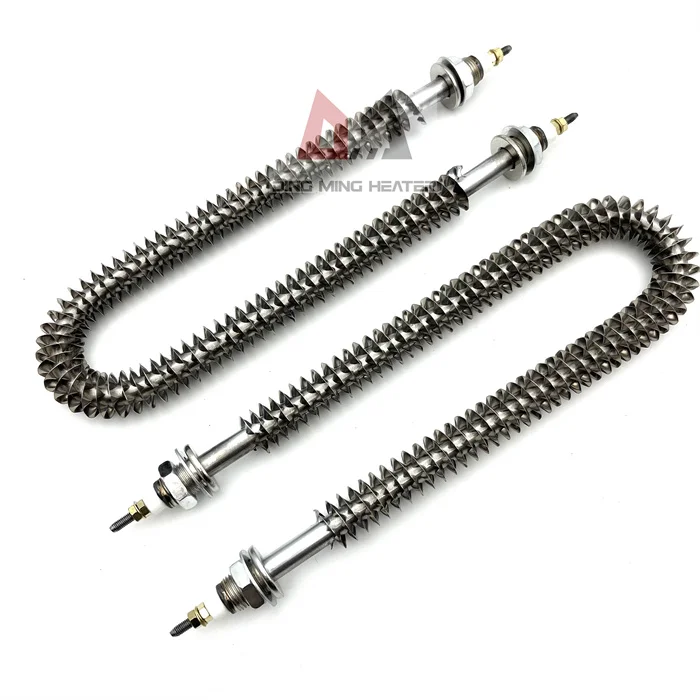 220volt 3kw 4kw 5kw 6kw 8kw Industrial stainless steel resistance U W I shape air tubular finned strip heater for oven heating