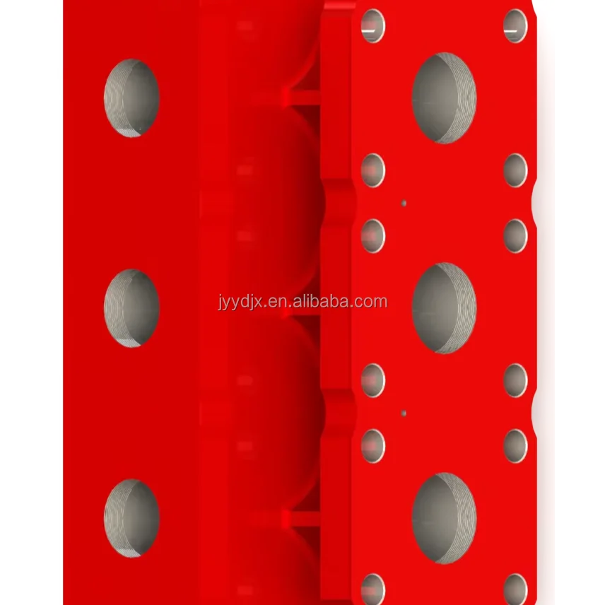 Cementing Plunger Pump Spare Parts Oilfield Box Assembly Fracturing Truck Valve Cage Component