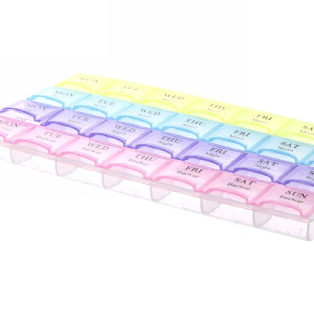 Convenient Travel Pill Storage Box OEM China Wholesale Promotional Medicine Box Made of Durable PP Plastic