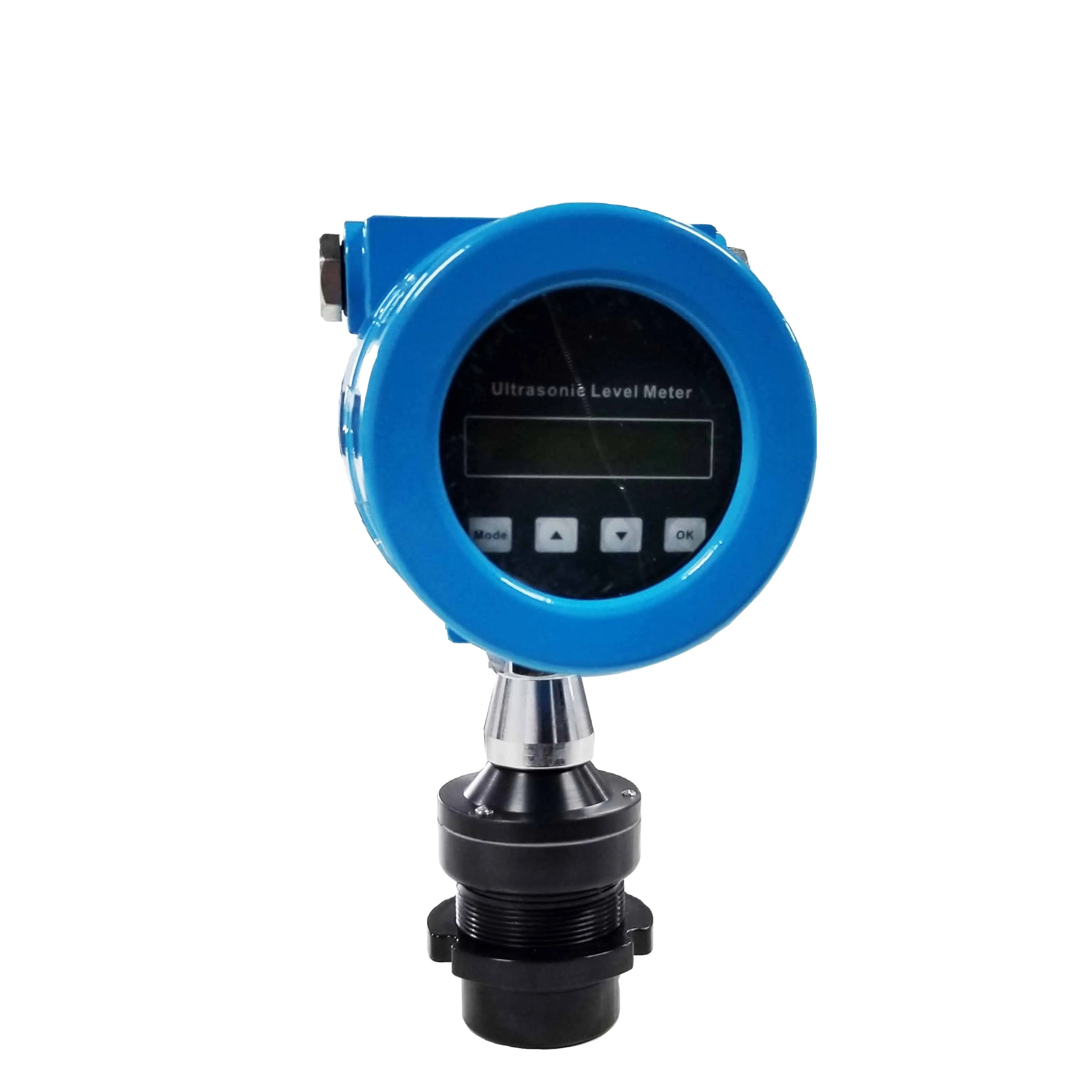 high accuracy ultrasonic deep water liquid level sensor river Water level transmitter level sensor for milk