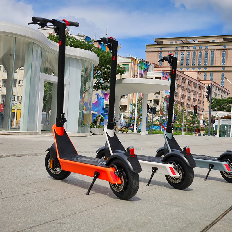 Новое поступление 2021 года, Электрический скутер HX X9 PRO для бездорожья, 10 дюймов, с широкими шинами, с литиевым аккумулятором
