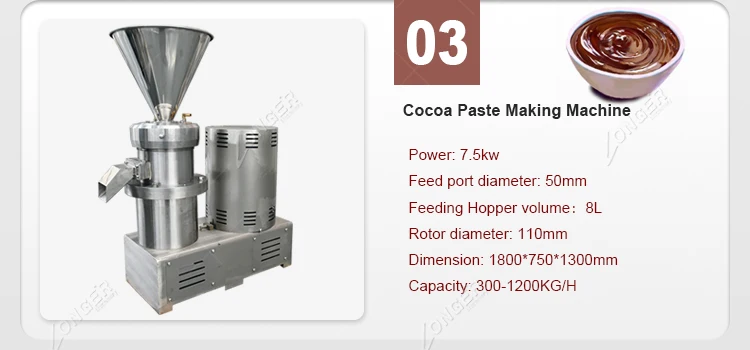 Peanut Butter Making Machine| cocoa Butter Processing Machine
