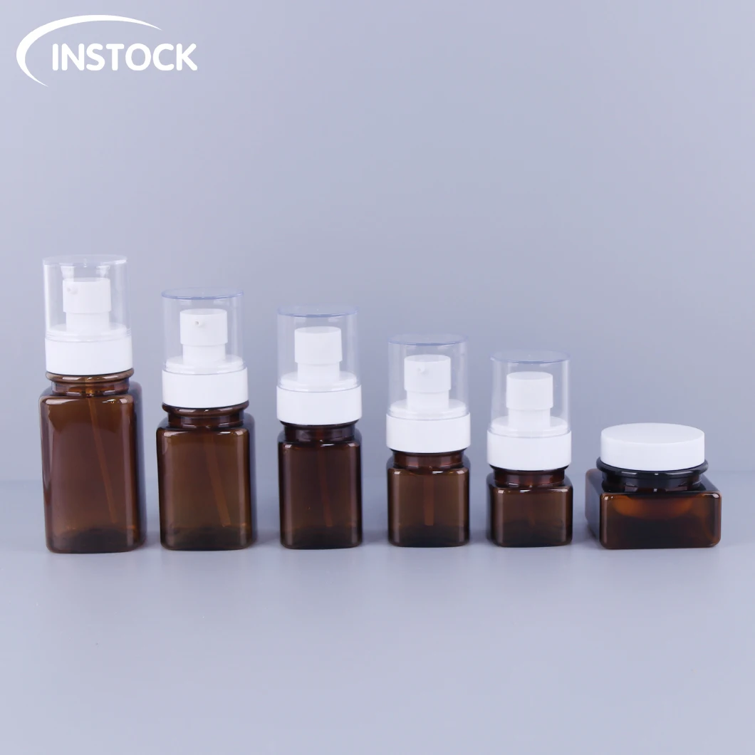 30/50/70/100/120ml Spray  Pump Reagent bottle 30ml Cream Bottle Cosmetics Skin Care Plastic Lotion pump Bottle