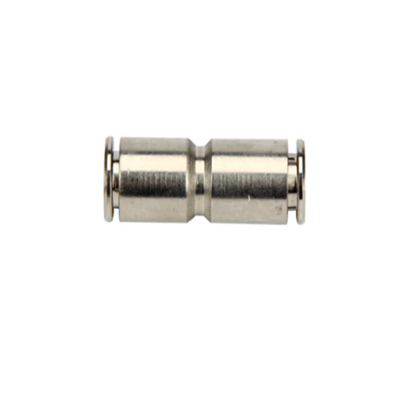 
Hot selling Metric size 8mm nickel plated one touch joints PUC used in pneumatic piping 