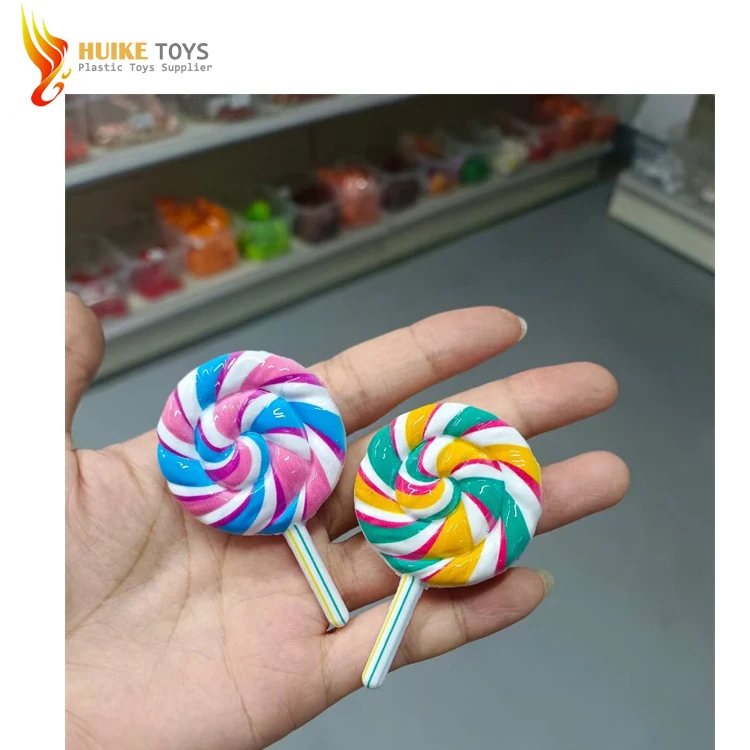 Детский игрушечный аксессуар из полимерной глины милый Радужный леденец аксессуары для мобильного телефона украшения красоты в 2025
