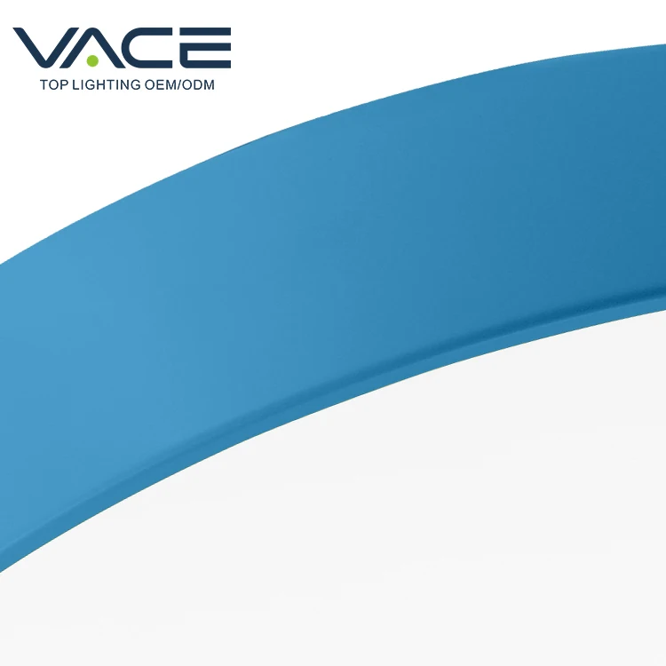  VACE алюминиевая Подвесная лампа в стиле макарон 12 Вт 20 25 30 современная светодиодная