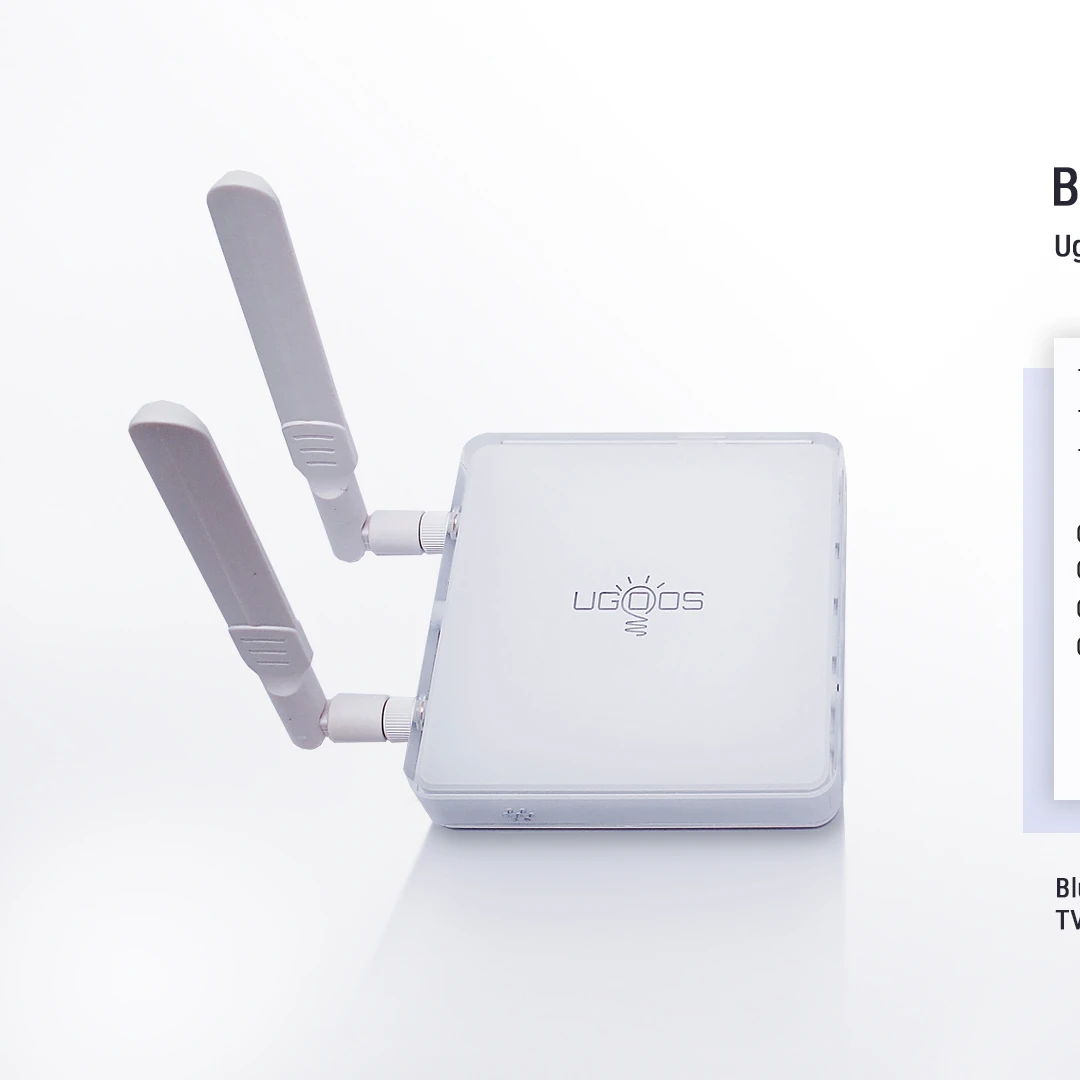 UGOOS AM7 TV BOX Android 11 Amlogic S905X4  Media Player DDR4 4GB RAM 32GB ROM Support AV1 CEC HDR WiFi6 1000M BT5.0 OTT