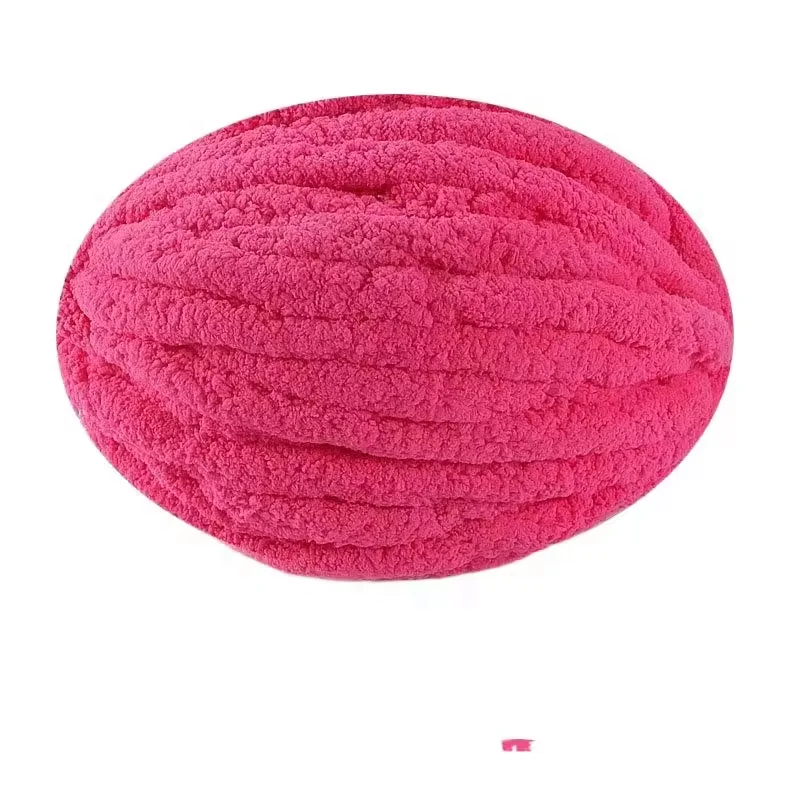 240g chunky knit polyester yarn high quality crochet yarn for knitting blankets