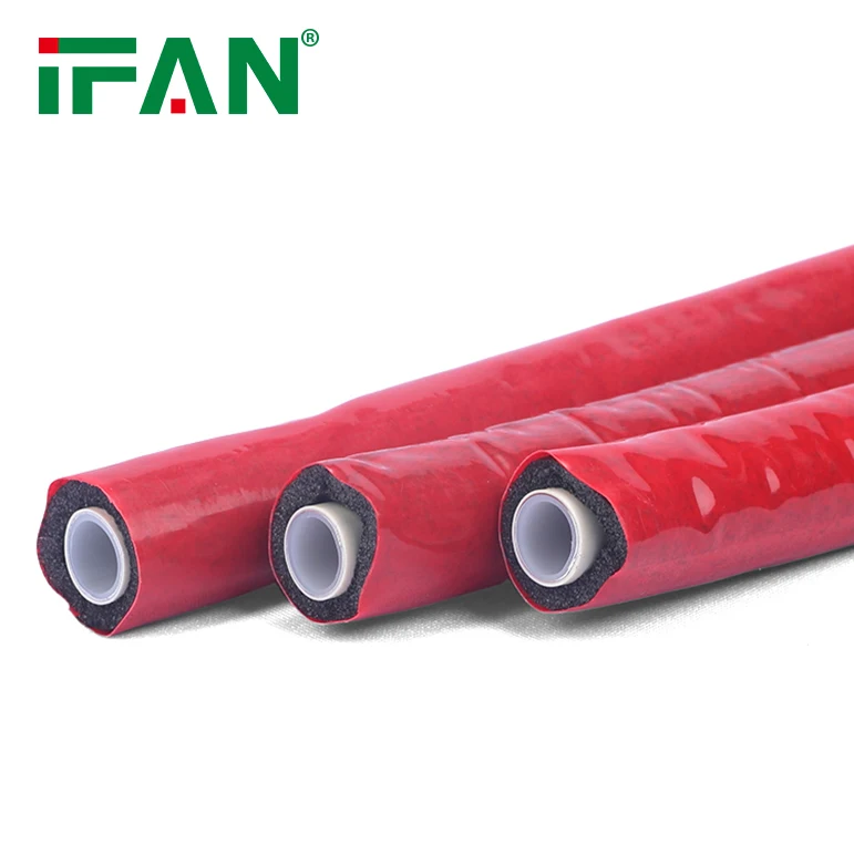 IFAN Plastic Hot Water Insulation Pipe Underfloor Multilayer Foaming Pipe PEX AL PEX Pipe