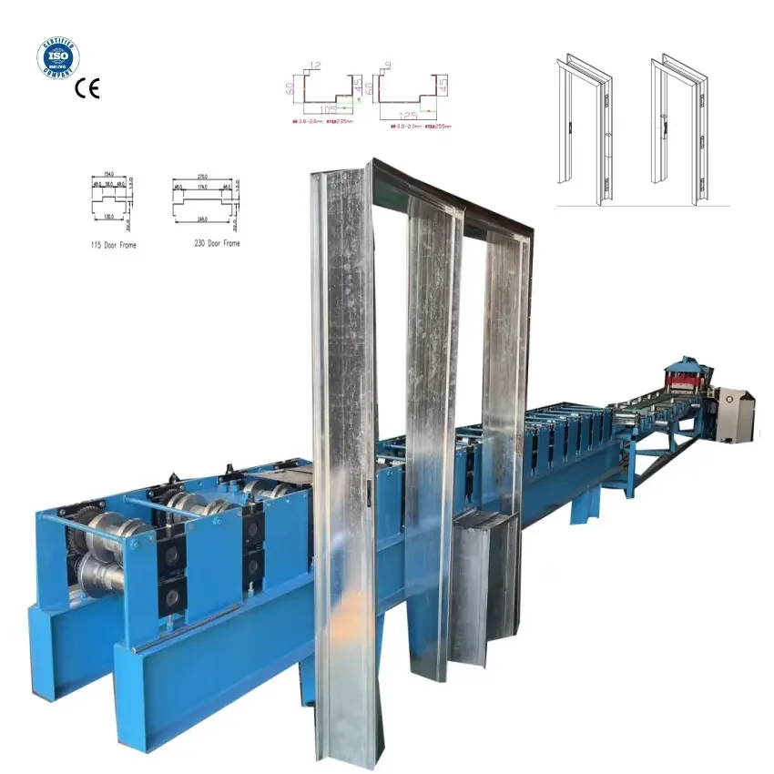 Роликовые ставни дверная рама рулонная машина для изготовления дверных ящиков металлическая