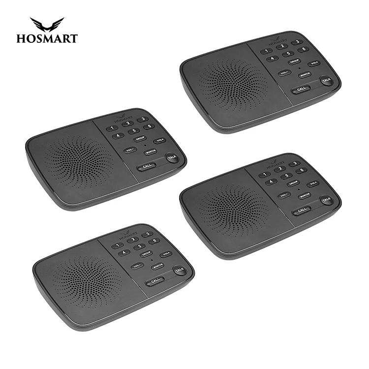 New Style Hosmart Wireless Audio Intercom System 1/2 Mile Long Range Long Distance Home House Intercom