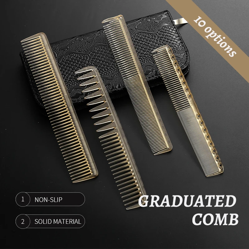 Professional styling salon hair comb Hair Cutting Comb With Scale  Styling   Hairdresser Comb