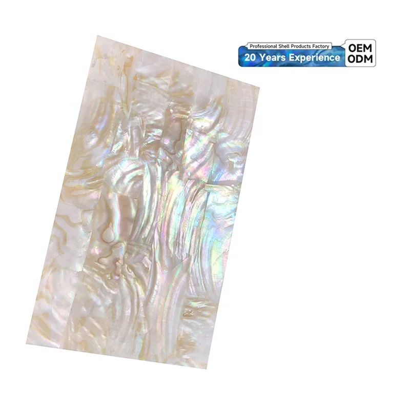 XE-053 New Design abalone shell chips abalone shell sheet mother of pearl sheet For Art Craft Furniture Home Decoration