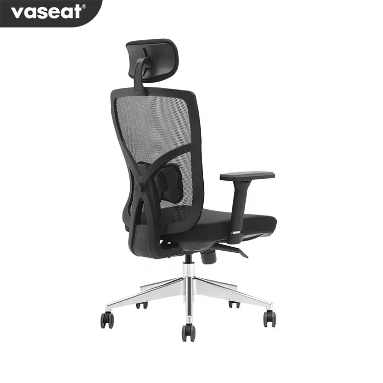 Wholesale Black Swivel Mesh Ergonomic Chair Office Work Chair