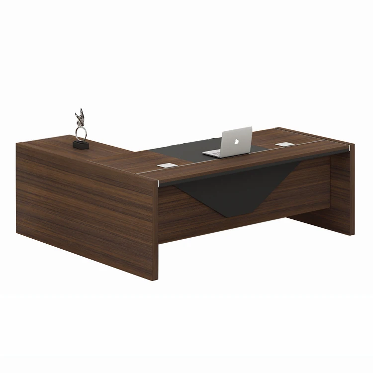 
Shaped Workstation Desk Office 4 Seater L Shaped Executive Desk 