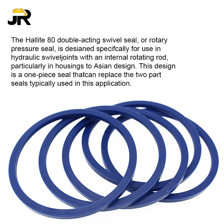 England original H80 Hydraulic cylinder oil seal Size 80*90*5 ROI for CENTER JOINT SEAL KIT