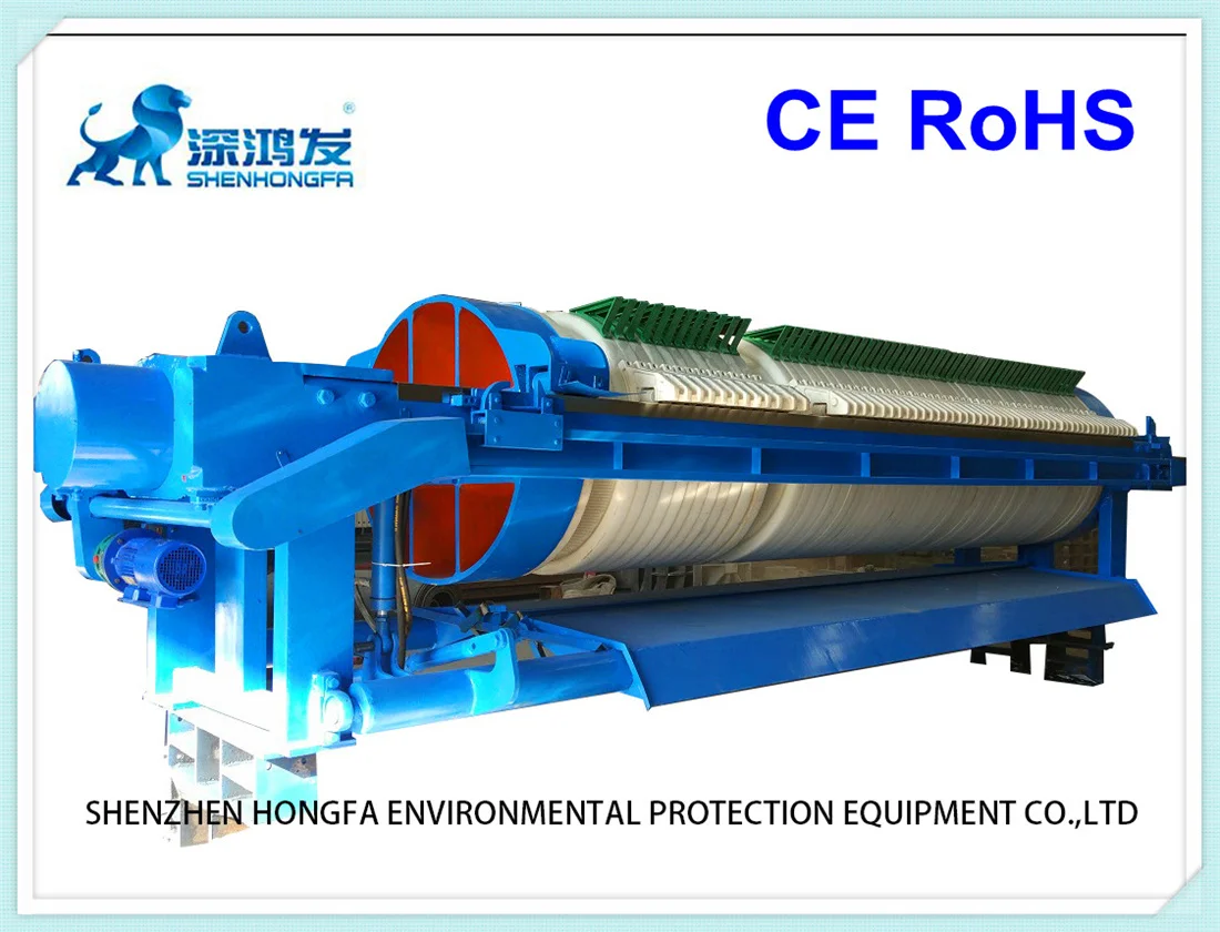 Hongfa Screw Press Sludge Mini Filter Press,  Filter Press Plate