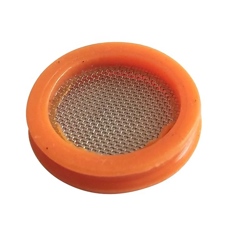 60 mesh stainless steel wire mesh screen filter rubber washer for hose shower head