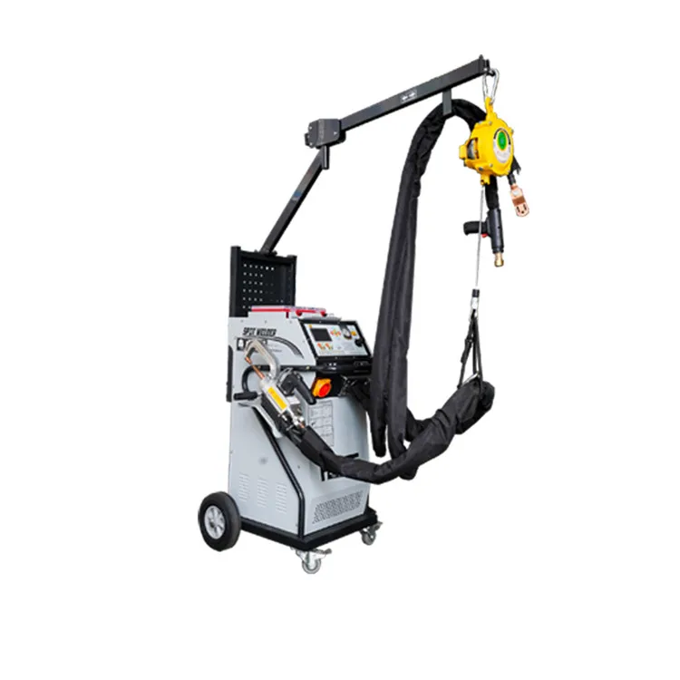 Automatic Screw Bolt Feeder Digital Display Crank Long Arm Nut Welder Spot Welding Machine