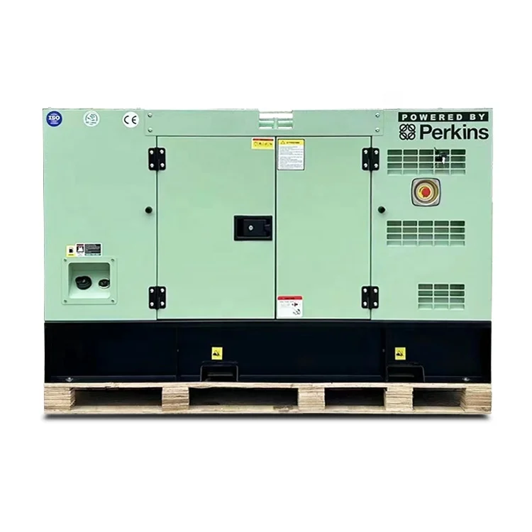 Low fuel consumption UKPerkins engine electric generator diesel 24 kw soundproof type 30 kva power genset